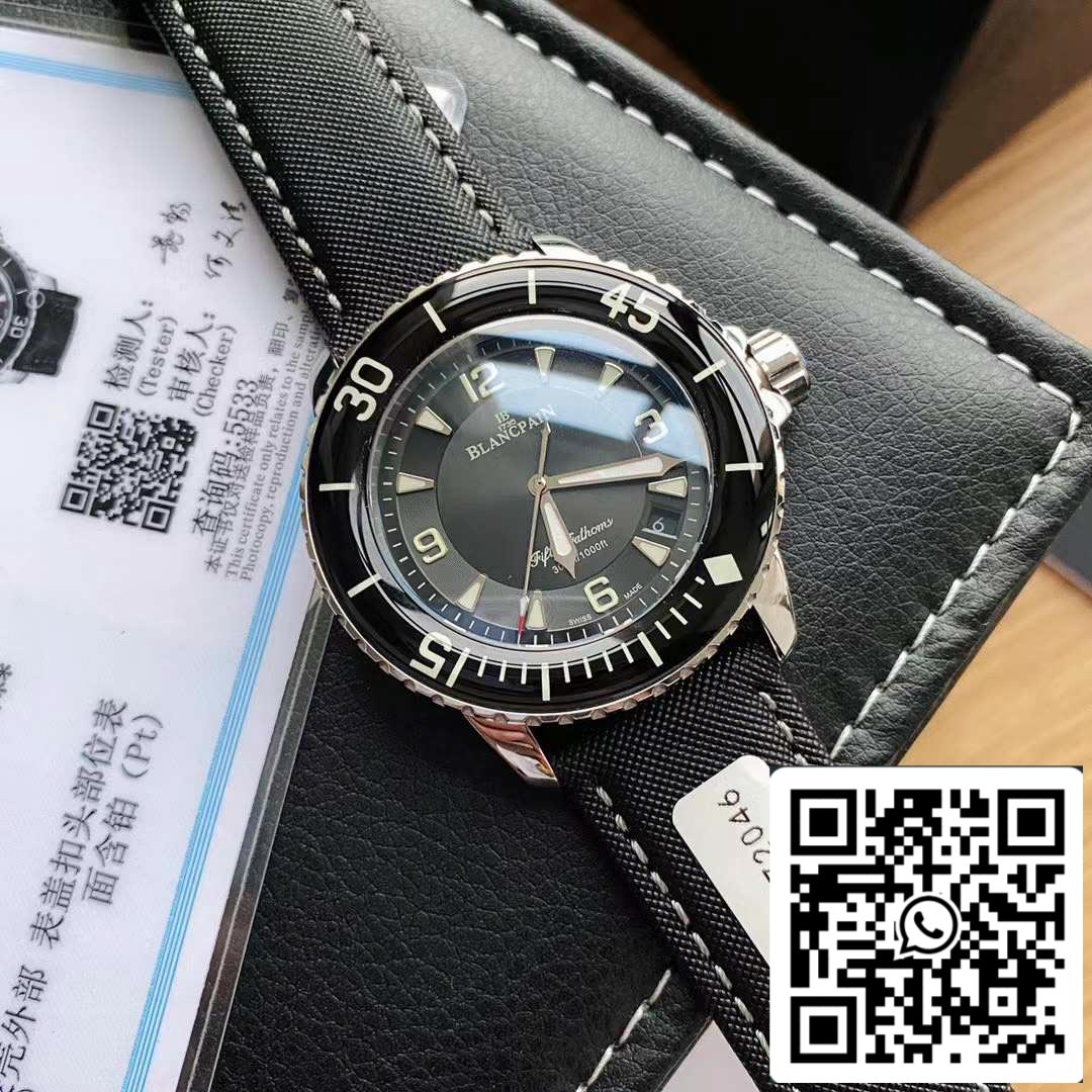 Blancpain Fifty Fathoms 5015-1130-52 Swiss Original Movement