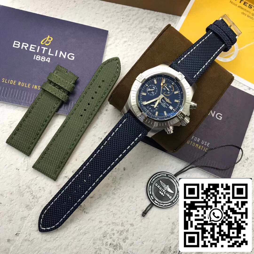 Breitling Avenger Chronograph 45 A13317101C1X2 - Movimento original suíço Melhor edição 1:1