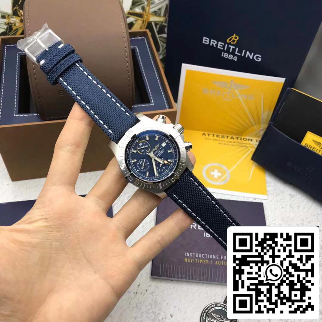 Breitling Avenger Chronograph 45 A13317101C1X2 - Movimento original suíço Melhor edição 1:1