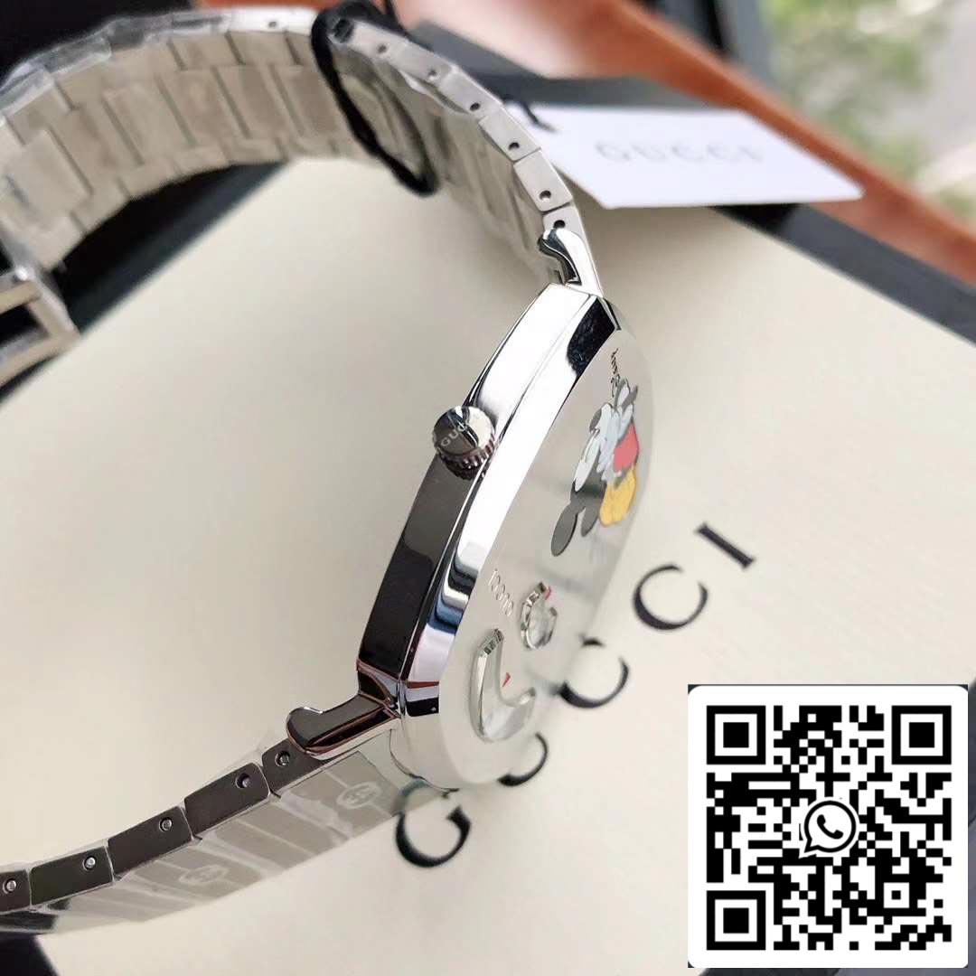 ساعة Gucci Disney x Grip مقاس 38 مم - أفضل إصدار 1:1 - حركة سويسرية أصلية