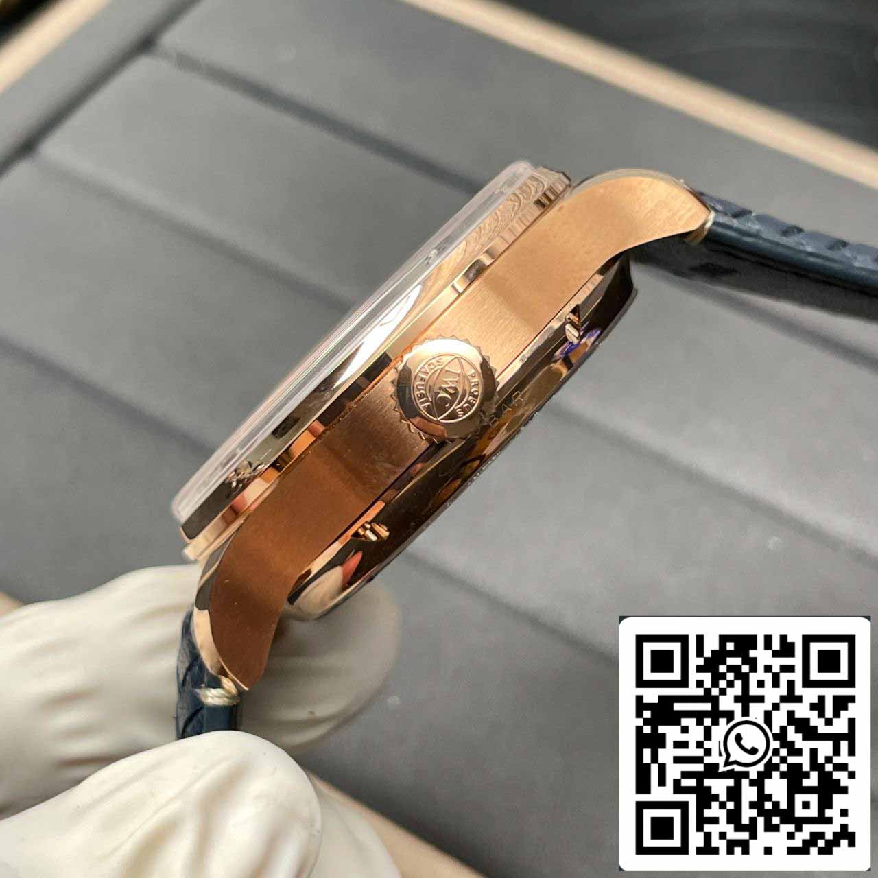 Calendário Perpétuo Português IWC IW503312 1:1 Melhor Edição APS Caixa de Ouro de Fábrica