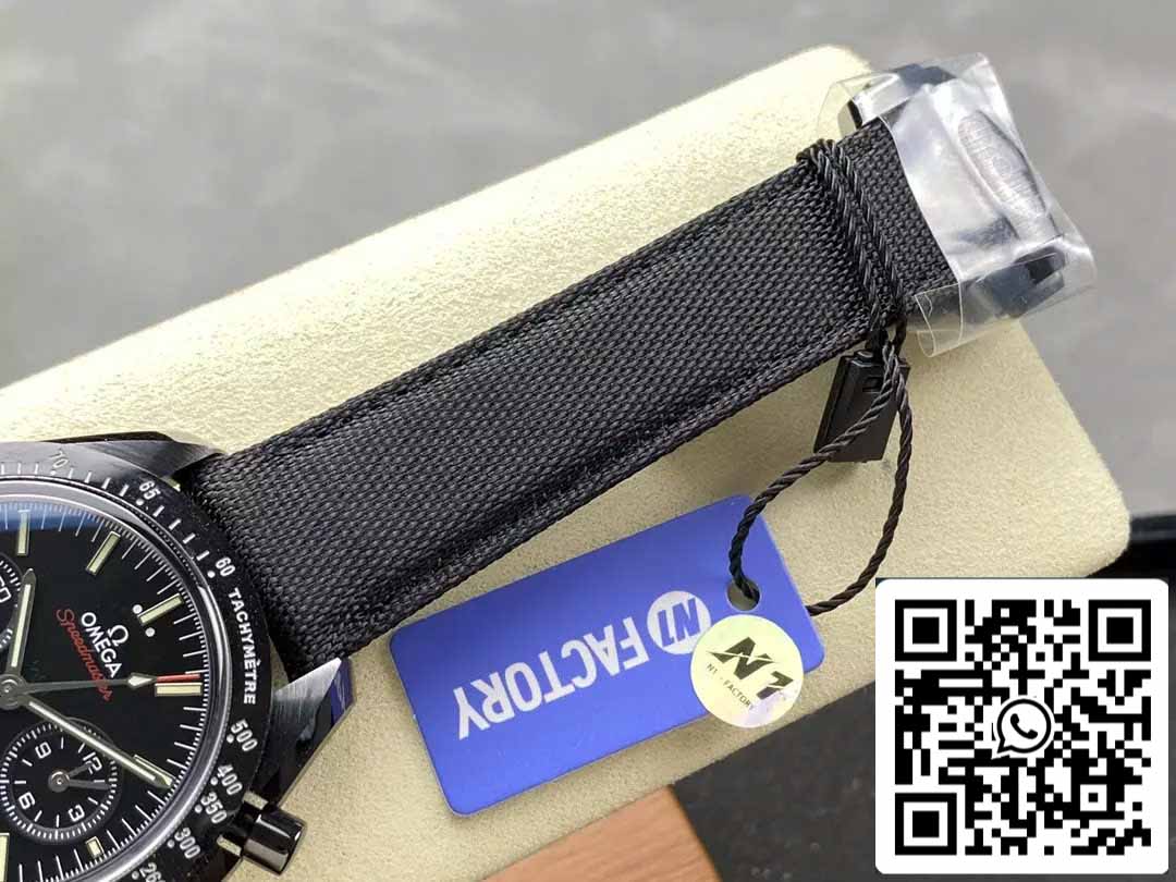Omega Speedmaster 311.92.44.51.01.003 Moonwatch 1:1 Best Edition N1 Pulseira de tecido de fábrica