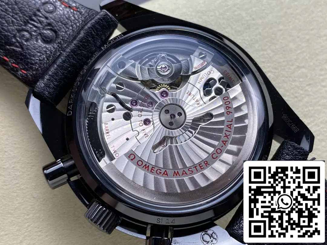 Omega Speedmaster 311.92.44.51.01.007 Moonwatch 1:1 Melhor Edição N1 Fábrica Pulseira de Couro Preta