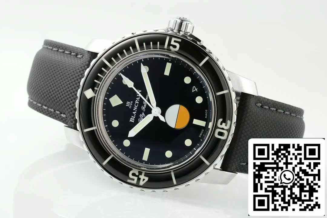 ساعة بلانكبان فيفتي فاذومز أوشن كوميتمنت III 5008-11B30-NABA 1:1 بيست إيديشن من إنتاج ZF Factory