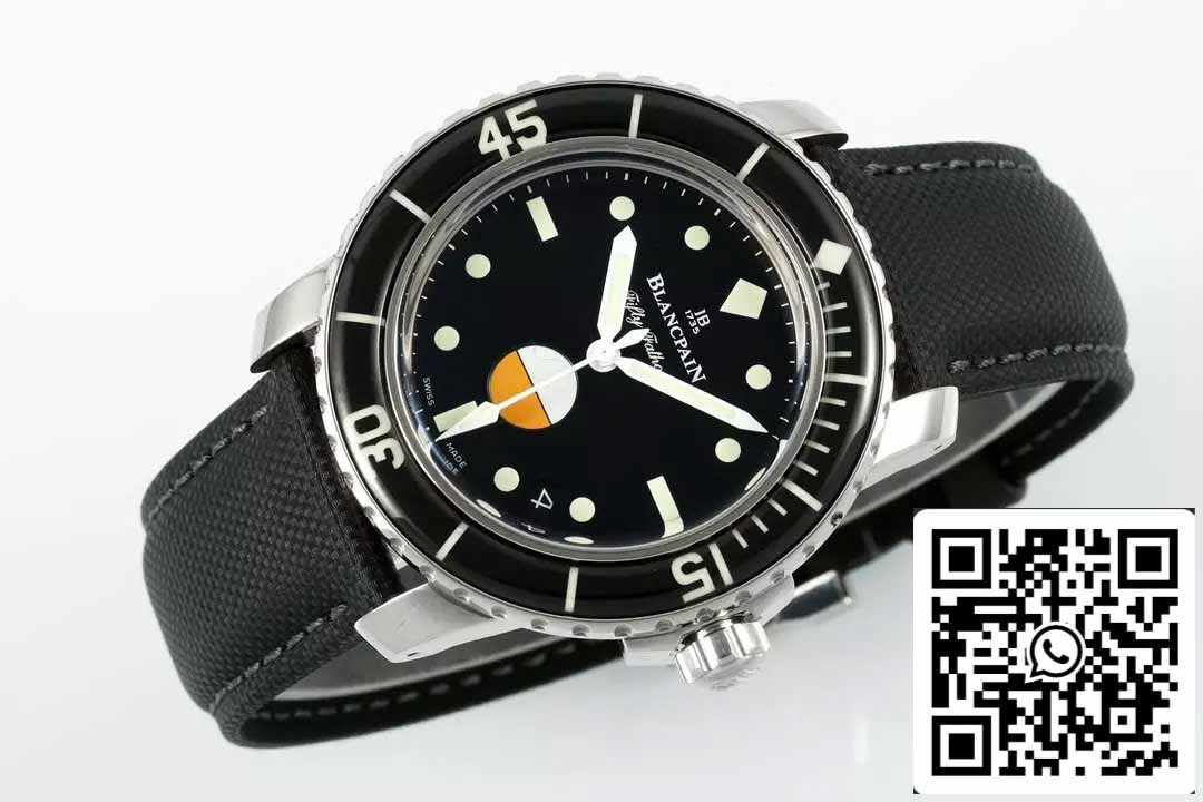 ساعة بلانكبان فيفتي فاذومز أوشن كوميتمنت III 5008-11B30-NABA 1:1 بيست إيديشن من إنتاج ZF Factory