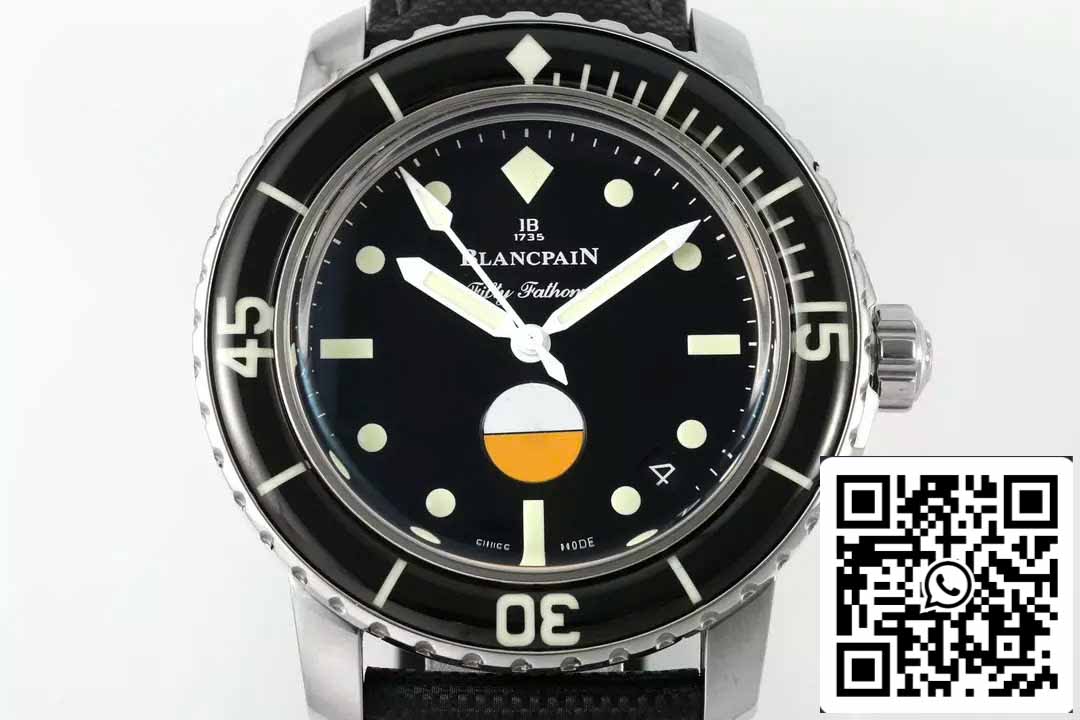 ساعة بلانكبان فيفتي فاذومز أوشن كوميتمنت III 5008-11B30-NABA 1:1 بيست إيديشن من إنتاج ZF Factory