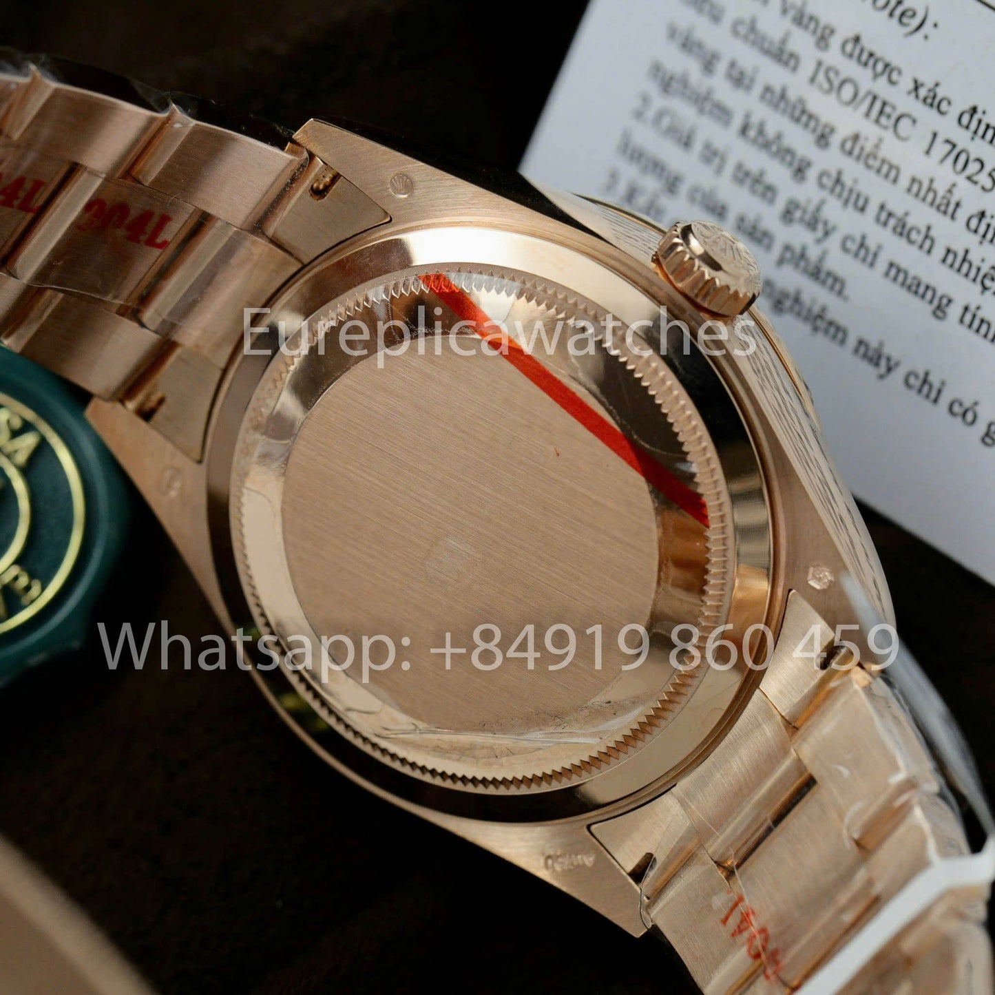 Rolex Sky Dweller M336935-0001 Everose ouro V2 1:1 Melhor clone personalizado banhado a ouro