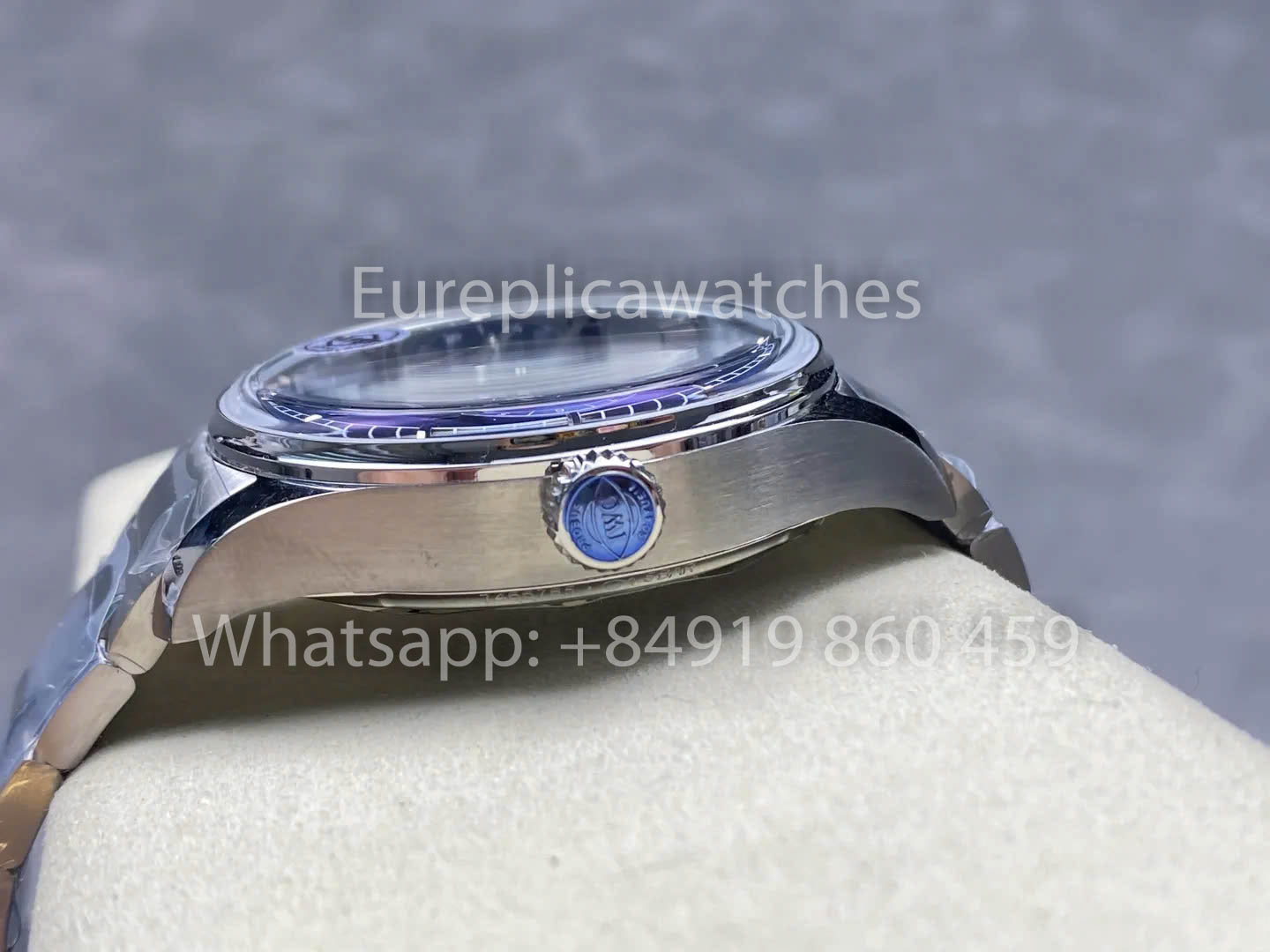 ساعة IWC البرتغالية IW501704 Factory 1:1 Best Clone Watch بمينا أزرق
