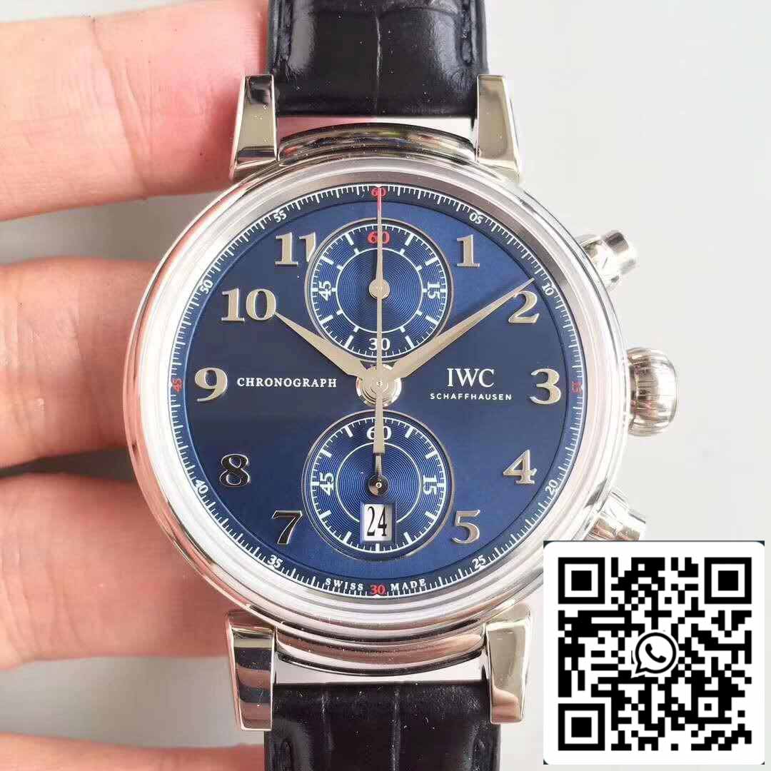 ساعة IWC Da Vinci IW393402 ZF Factory للرجال 1:1 أفضل إصدار سويسري ETA89361