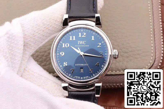 ساعات IWC Da Vinci IW356601 MKS Factory الميكانيكية 1:1 أفضل إصدار سويسري ETA2892