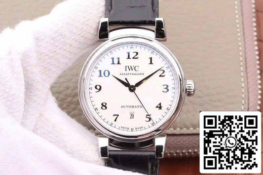 ساعة IWC Da Vinci IW356602 MKS Factory للرجال 1:1 أفضل إصدار سويسري ETA2892