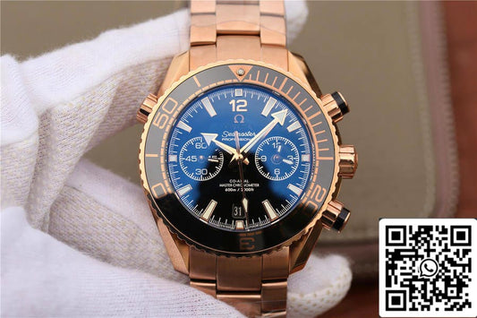 أوميغا سيماستر أوشن يونيفرس تايمنج 232.63.46 1:1 أفضل إصدار OM Factory Rose Gold