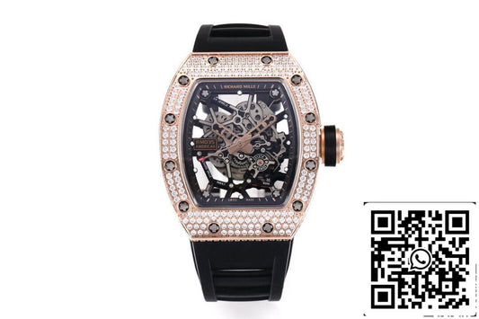 Richard Mille RM035 Americas 1:1 Melhor Edição KV Factory Diamond Case