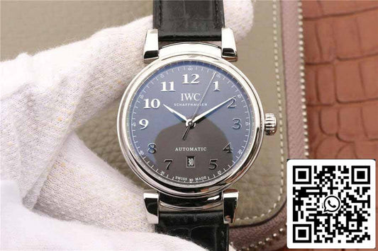 ساعة IWC Da Vinci IW356602 1:1 Best Edition MKS Factory بميناء رمادي