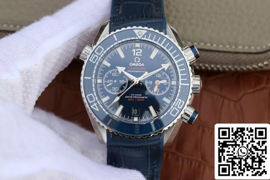 أوميغا سيماستر أوشن بلانيت 600M 215.33.46.51.03.001 1:1 أفضل إصدار OM Factory Blue Bezel