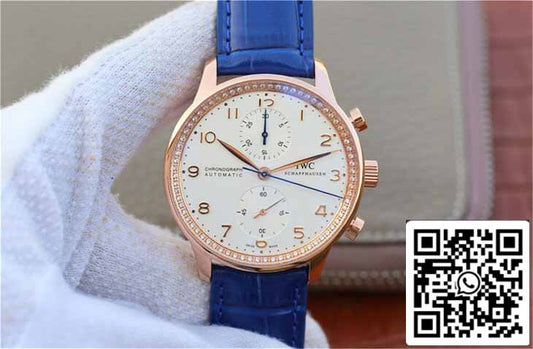 IWC Portuguese ZF Factory 1:1 Best Edition Pulseira Azul