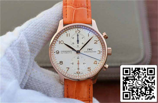 IWC Portuguese ZF Factory 1:1 Best Edition Pulseira Laranja