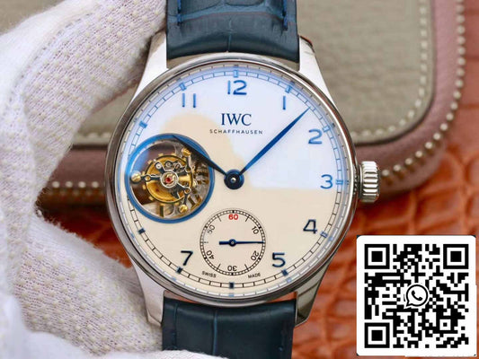 ساعة IWC برتغالية توربيون 1:1 بيست إيديشن ZF Factory المصنوعة من الفولاذ المقاوم للصدأ