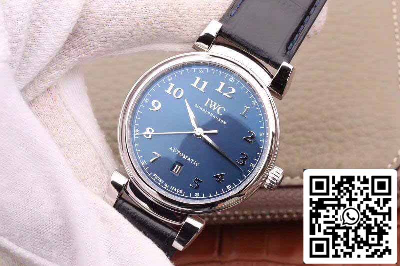 ساعات IWC Da Vinci IW356601 MKS Factory الميكانيكية 1:1 أفضل إصدار سويسري ETA2892