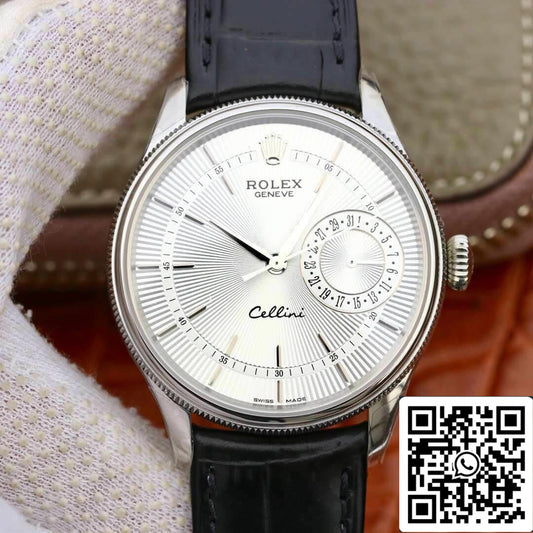 ساعة رولكس سيليني ديت M50519-0006 1:1 إصدار MKS Factory بمينا أبيض