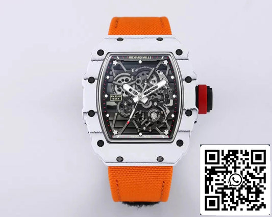 Richard Mille RM35-01 1:1 Melhor Edição BBR Fábrica Laranja Correia
