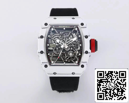 Richard Mille RM35-01 1:1 Melhor Edição BBR Factory Pulseira Preta
