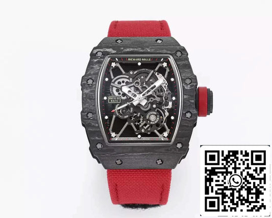 Richard Mille RM35-01 1:1 Melhor Edição BBR Factory Skeleton Dial