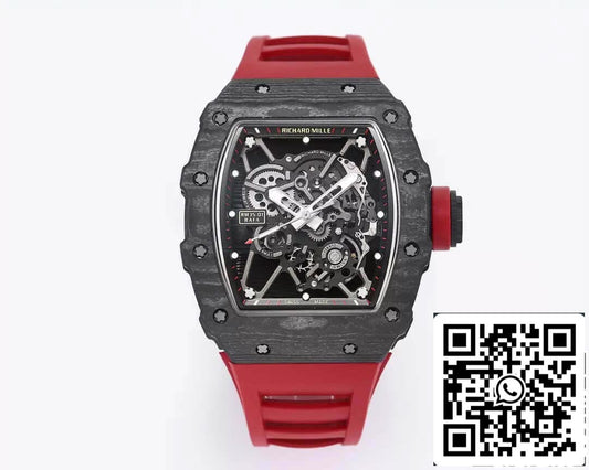 Richard Mille RM35-01 1:1 Melhor Edição BBR Fábrica Pulseira de Borracha