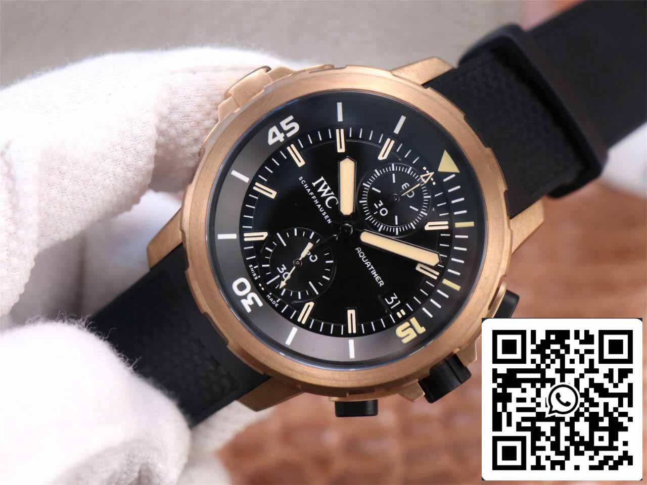 IWC Aquatimer Darwin Adventure Tour Edição Especial IW379503 1:1 Melhor Edição V6 Fábrica Bronze Liga
