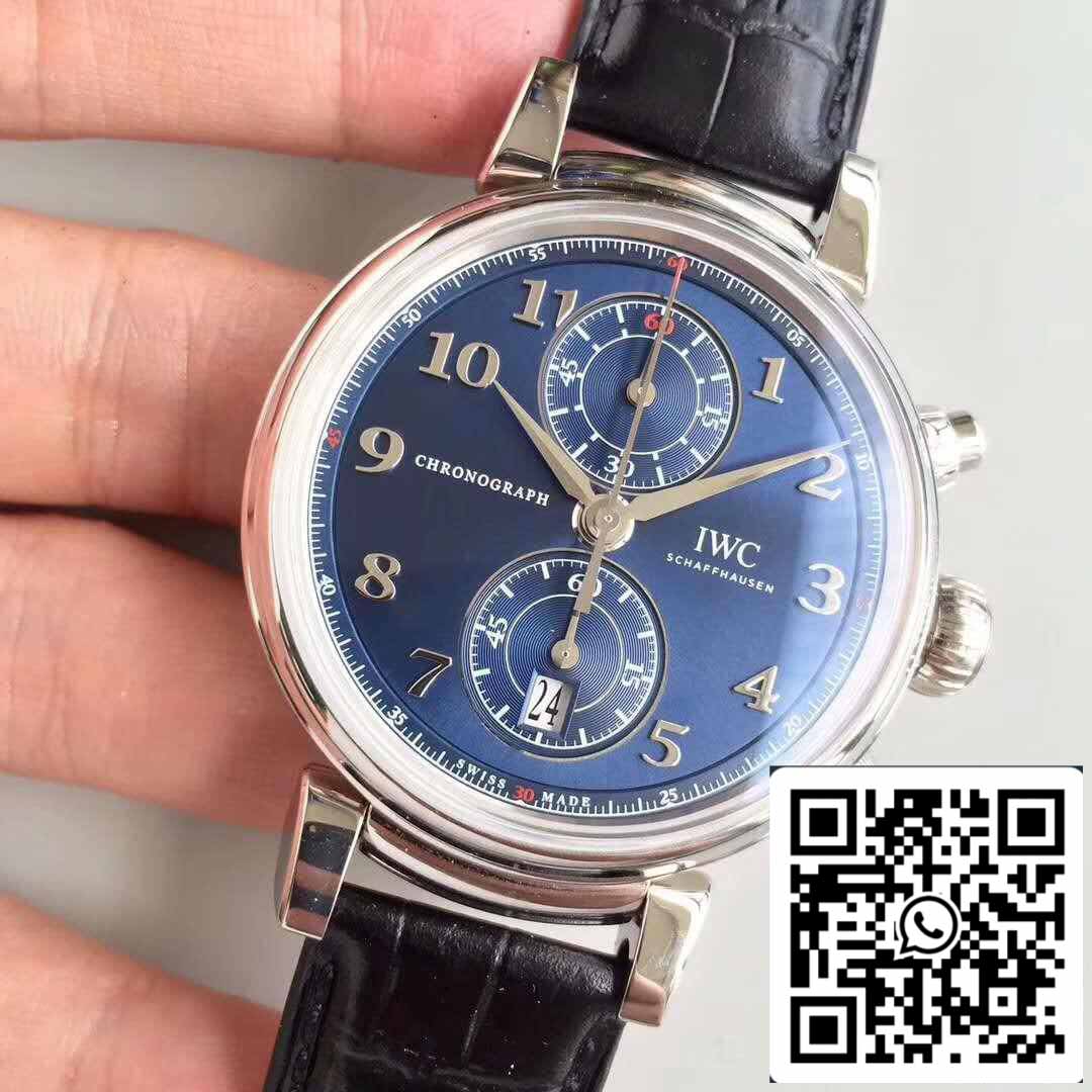 ساعة IWC Da Vinci IW393402 ZF Factory للرجال 1:1 أفضل إصدار سويسري ETA89361