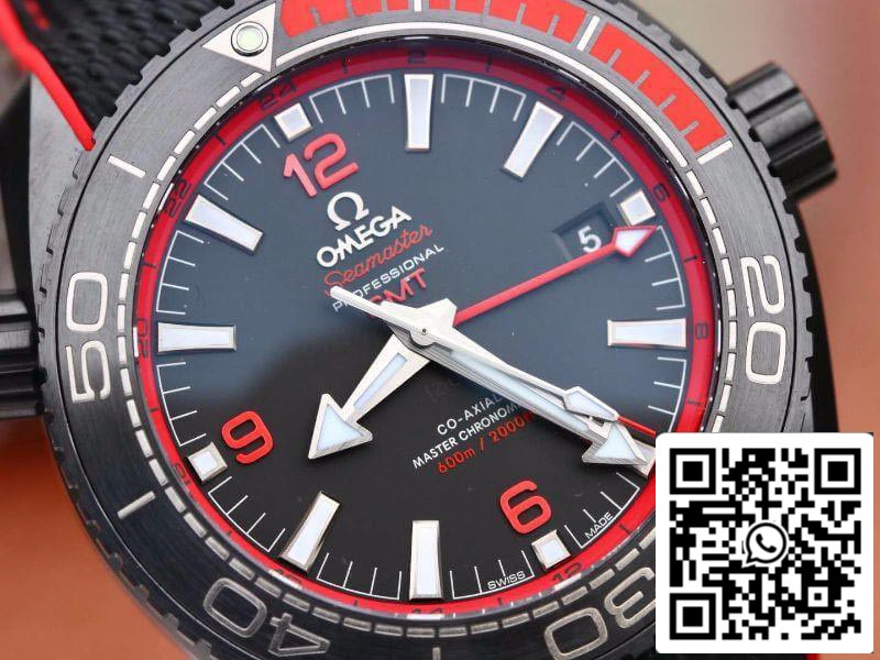 أوميغا سيماستر بلانيت أوشن 215.92.46.22.01.003 VS Factory 1:1 Best Edition Swiss ETA8906 حزام نايلون أسود