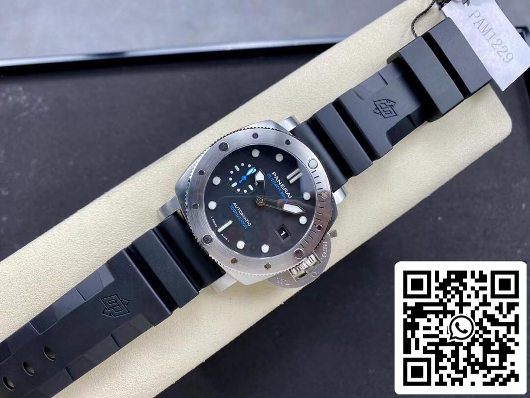 بانراي سابمرسايبل PAM01229 1:1 أفضل إصدار مقابل ميناء أسود مصنعي