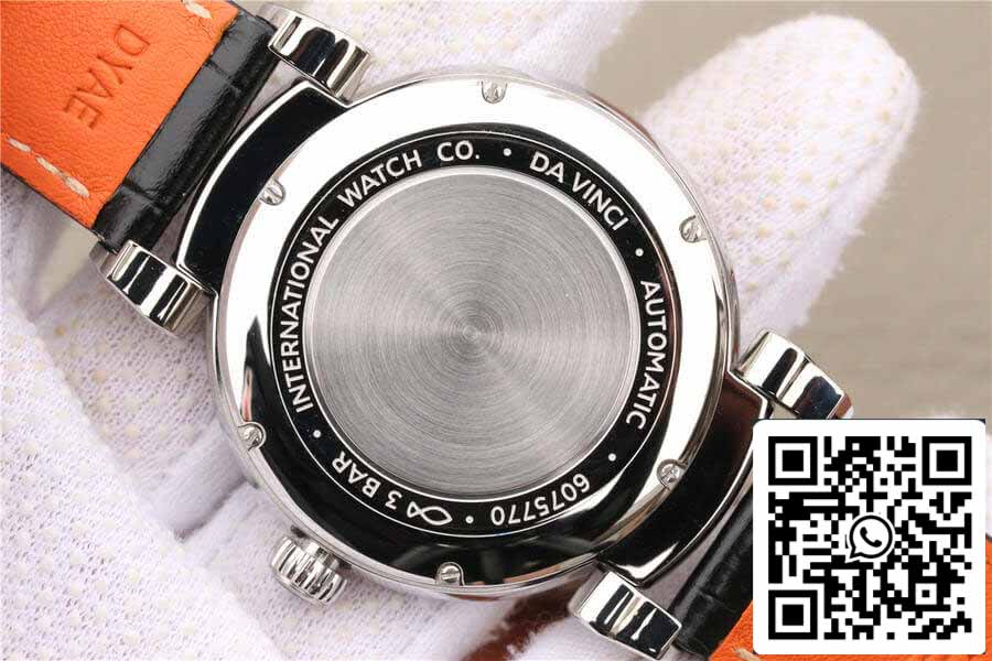 ساعة IWC Da Vinci IW356601 1:1 Best Edition MKS Factory بمينا أسود