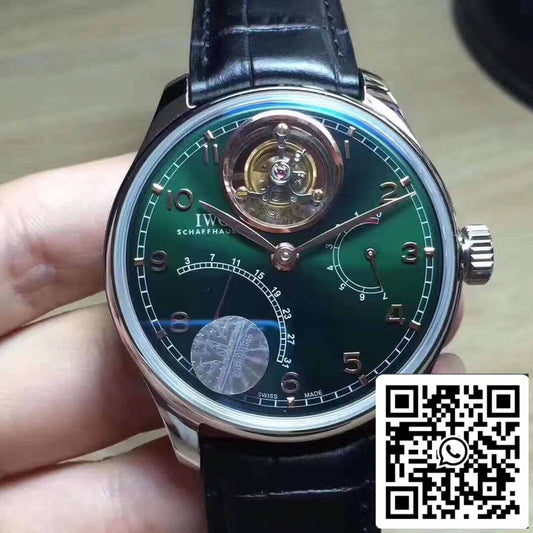 IWC Portuguese Tourbillon YL Factory Relógios Masculinos 1:1 Melhor Edição Swiss Tourbillon