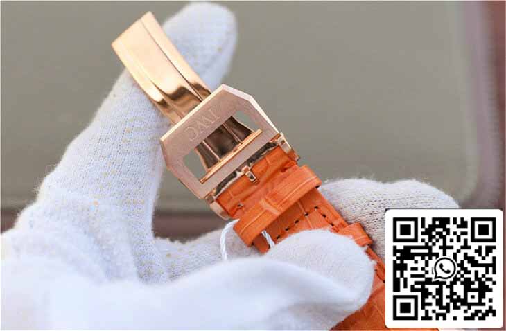 IWC Portuguese ZF Factory 1:1 Best Edition Pulseira Laranja