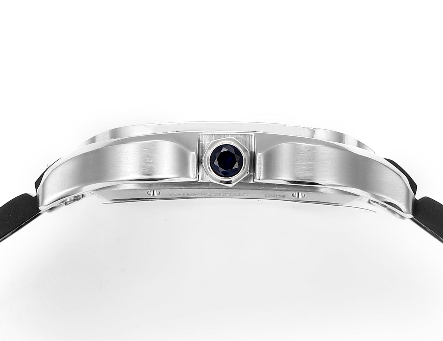 Cartier santos Skeleton 40mm THB Factory 1:1 Best Edition Moldura branca e caixa preta