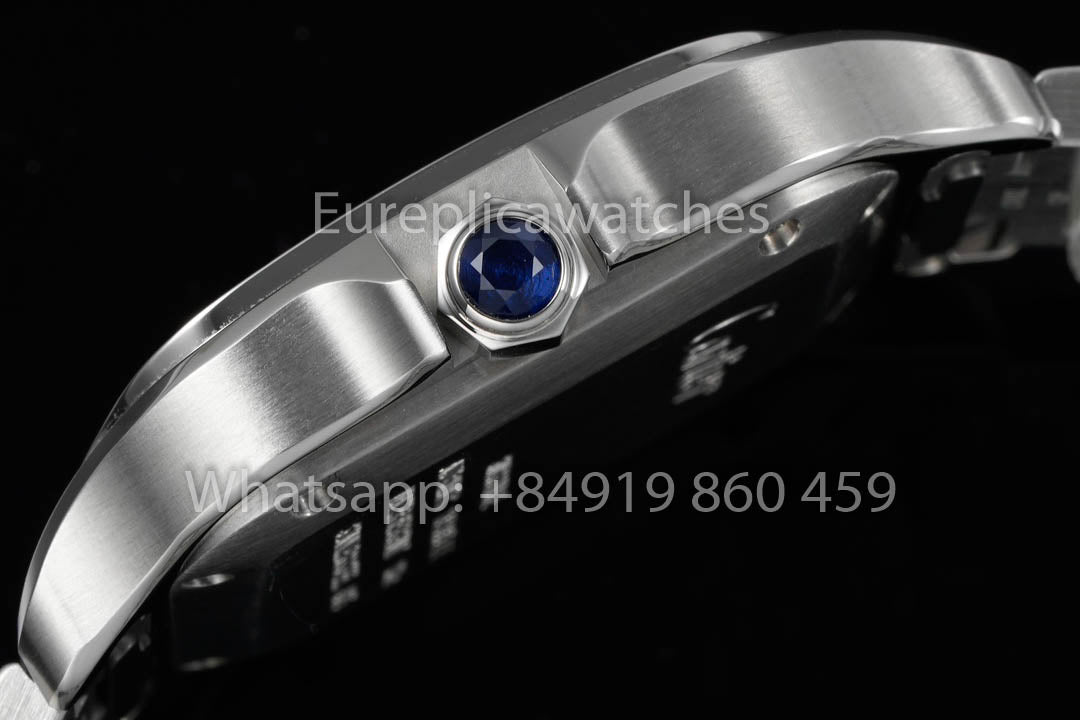 Cartier Santos De Cartier WSSA0010 1:1 Melhor Clone 35,1 mm BV Fábrica Aço Inoxidável