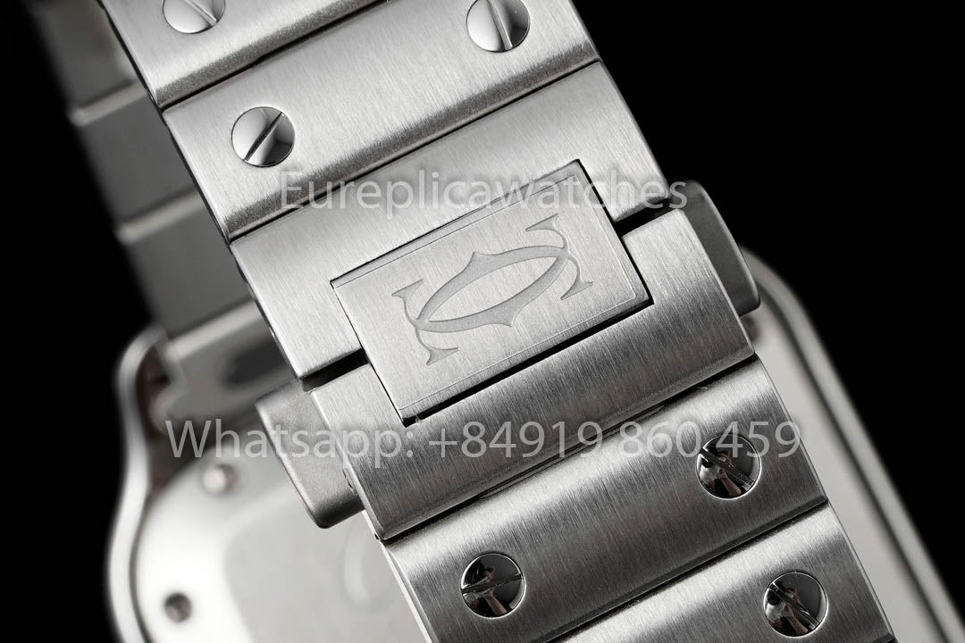 Cartier Santos De Cartier WSSA0010 1:1 Melhor Clone 35,1 mm BV Fábrica Aço Inoxidável