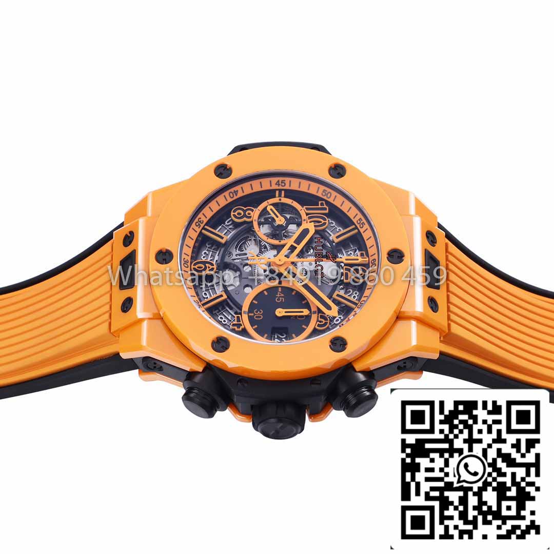 Hubot Big Bang Unico Orange Ceramic 441.CU.5910.RX BBF Factory 1:1 أفضل استنساخ 