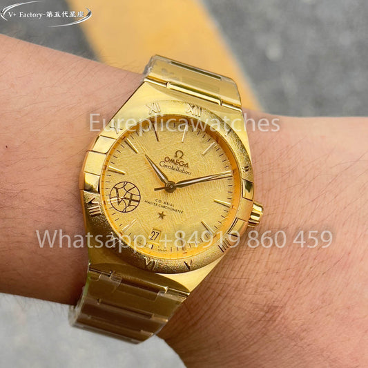 Omega Constellation 131.50.41.21.99.001 Ouro amarelo 41 mm 1:1 Melhor Clone V+ Fábrica