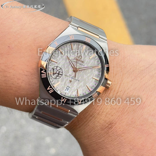 Omega Constellation Chronometer 131.23.41.21.06.001 1:1 Melhor Clone V+ Fábrica