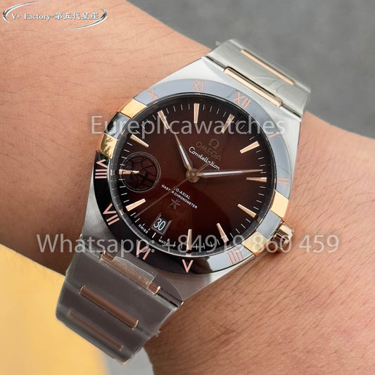 Omega Constellation Chronometer 131.20.36.20.13.001 1:1 Melhor Clone V+ Fábrica
