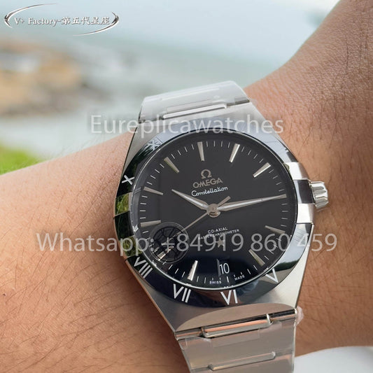 Omega Constellation Chronometer 131.30.41.21.01.001 1:1 Melhor Clone V+ Fábrica