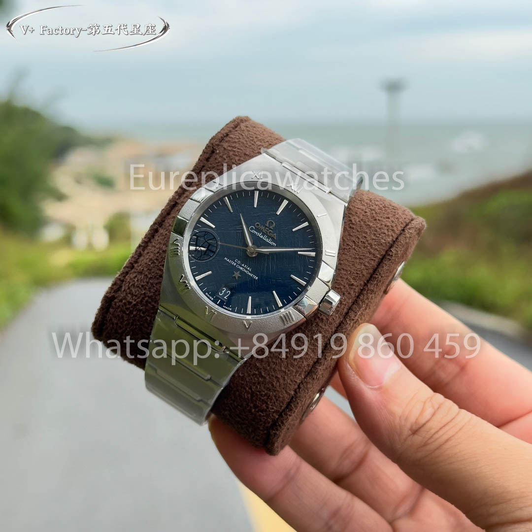 Omega Constellation Co-Axial Master Chronometer Meteorito 131.30.41.21.99.003 1:1 Melhor Clone V+ Fábrica