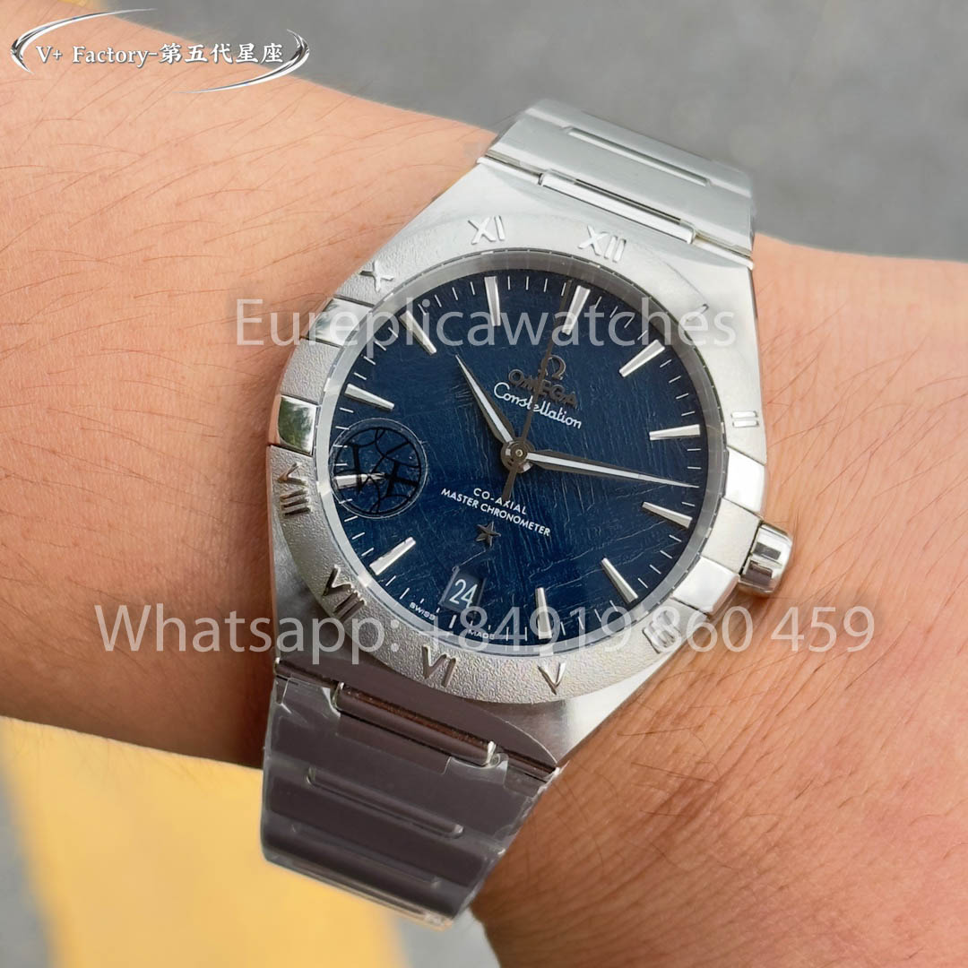 Omega Constellation Co-Axial Master Chronometer Meteorito 131.30.41.21.99.003 1:1 Melhor Clone V+ Fábrica