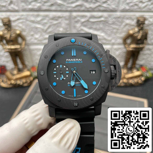بانراي سابمرسايبل PAM01616 VS فاكتوري 1:1 أفضل إصدار بمينا سوداء سويسرية P.9010