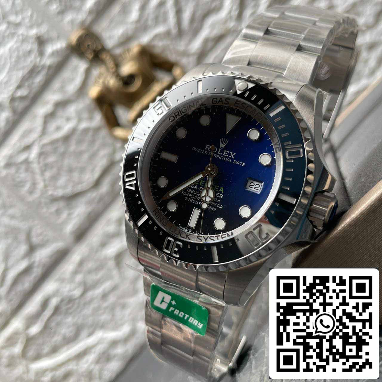 Rolex Sea-Dweller Deepsea M126660-0002 1:1 Best Edition C+ Factory Blue Dial