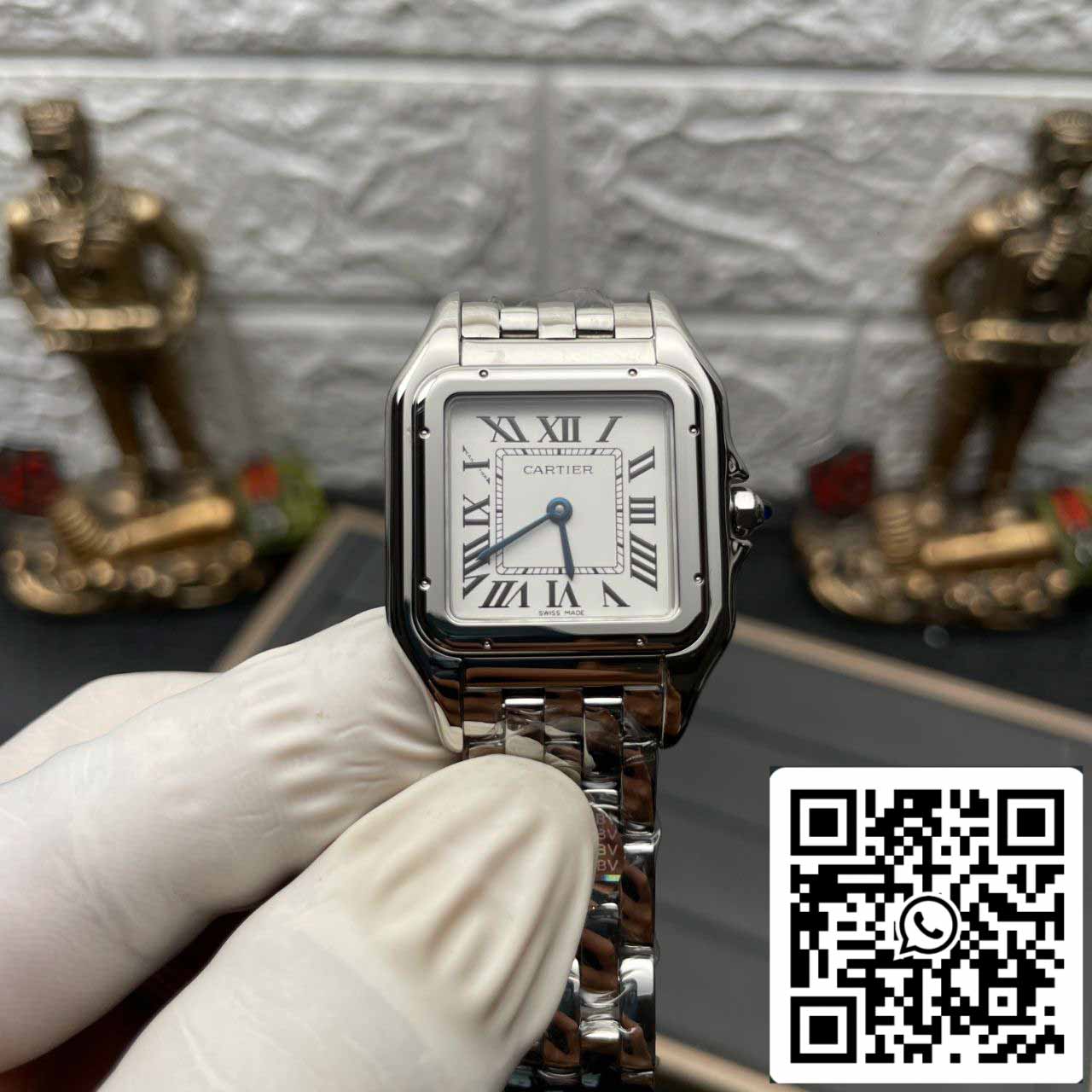 Panthere De Cartier WSPN0007 GF Factory 1:1 Melhor Edição Swiss Quartz 316L Pulseira de Aço Inoxidável