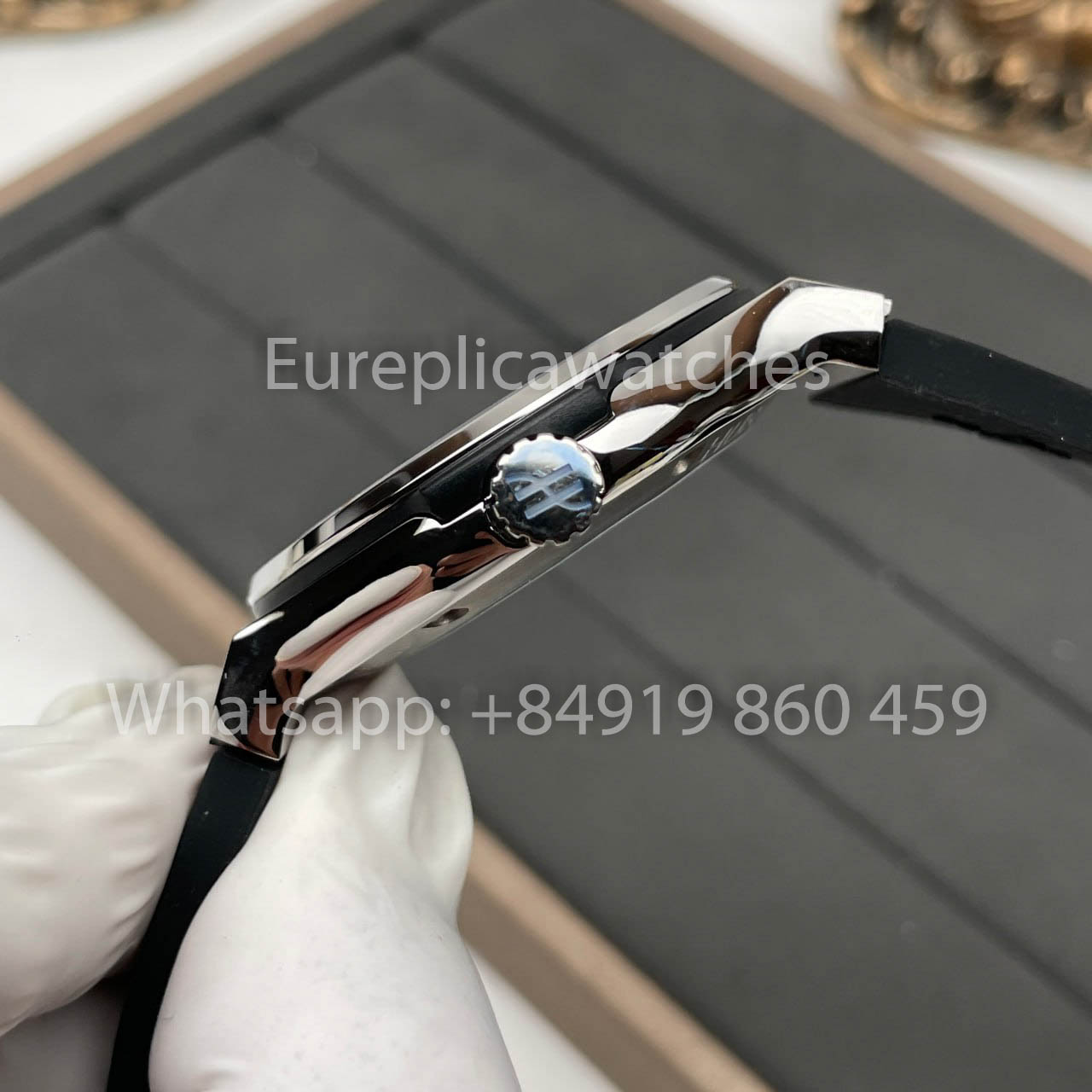 ساعة هوبلو كلاسيك فيوجن 542.NX.1171.RX 42 مم 1:1 أفضل إصدار HB Factory بمينا أسود