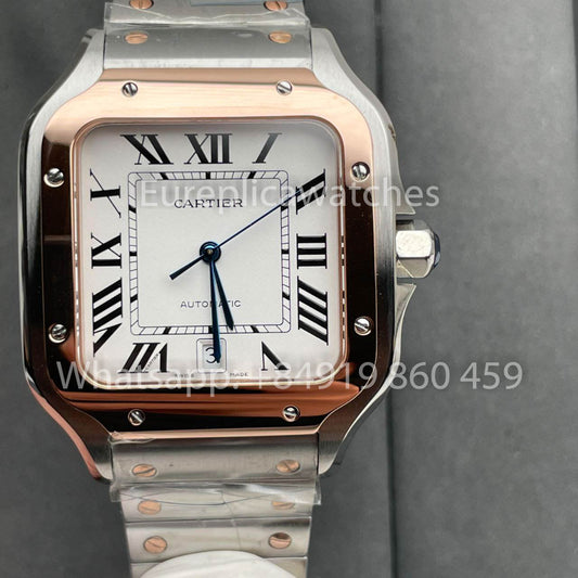 Cartier De Santos W2SA0006 2018 BV Factory 1:1 Melhor Edição Suíça ETA 9015